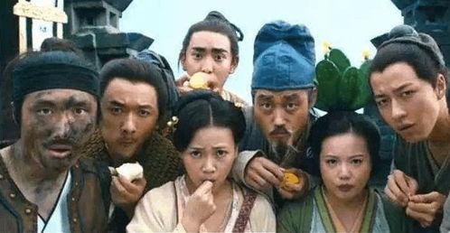 水浒传吃瓜群众图片高清,窥探江湖百态的市井众生相